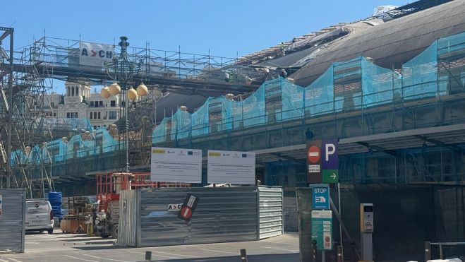 Obras en la Estación del Norte de Valencia