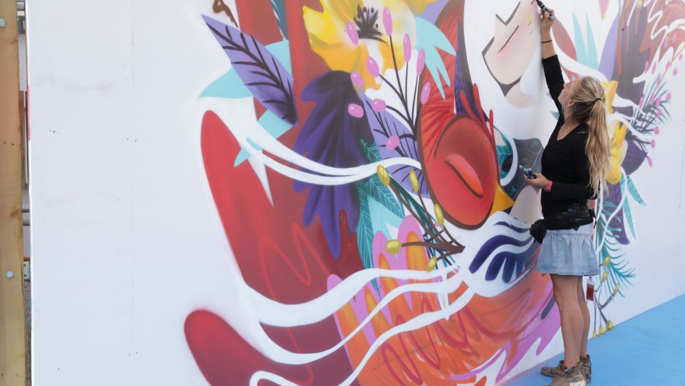 Un mural de Julieta XLF Un mural de Julieta XLF