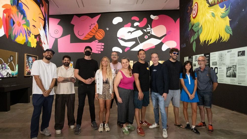 Julieta i la resta d'artistes urbans de 'Principis' Julieta i la resta d'artistes urbans de 'Principis'