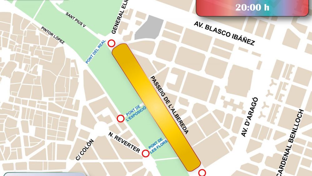 0723 Plànol dispositiu trànsit Batalla Flors (CAST) 0723 Plànol dispositiu trànsit Batalla Flors (CAST)