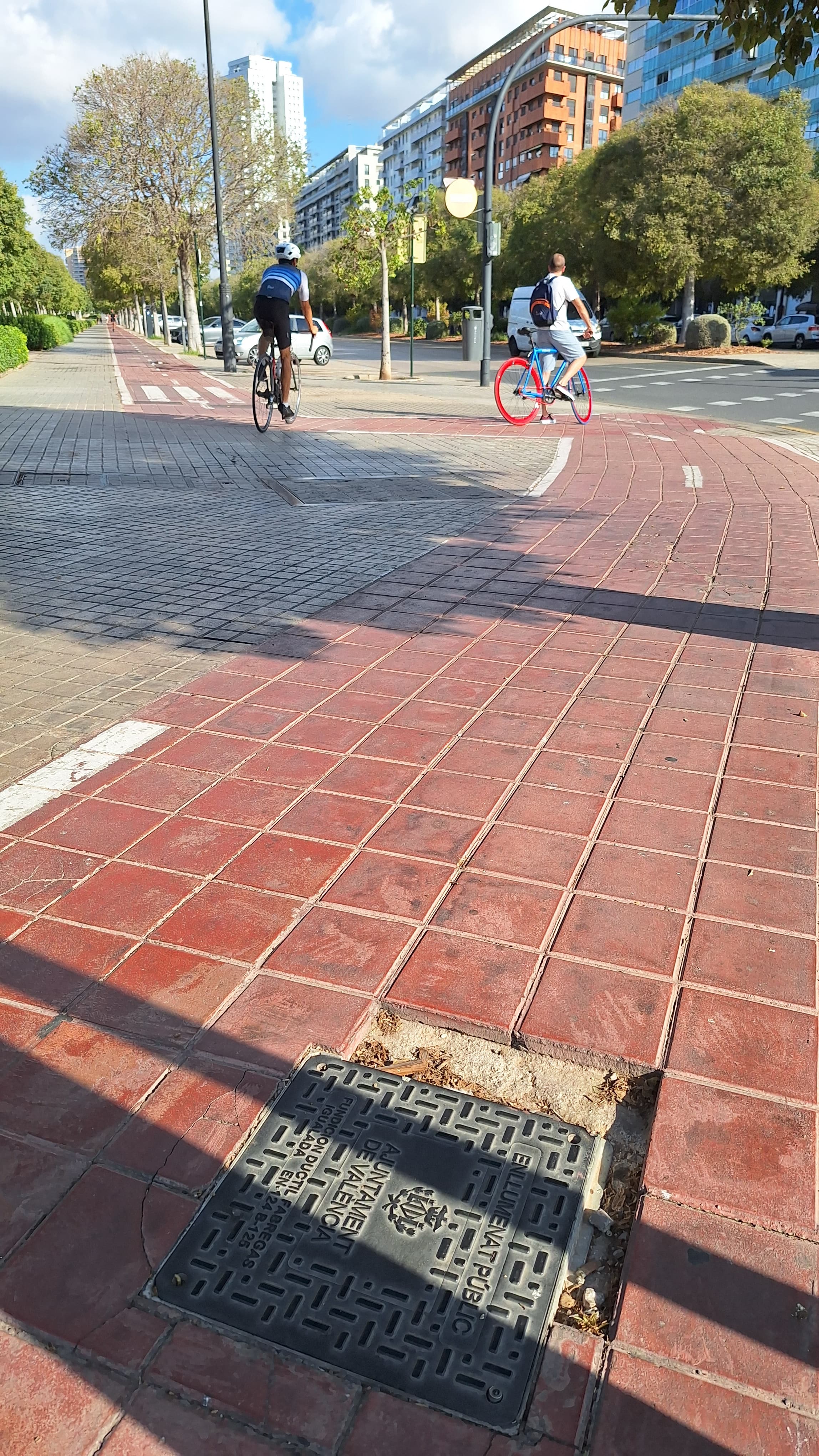 Carril bici d'Albereda