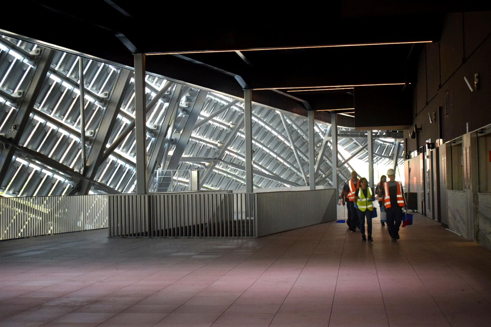 Zona de paso  Roig Arena