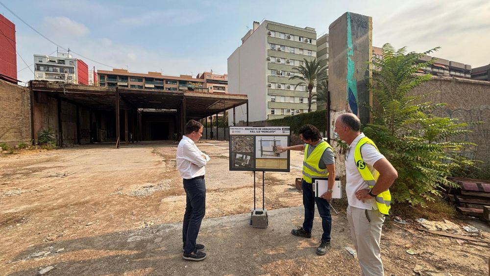 Juan Giner visita las obras del PAI de Moncayo Juan Giner visita las obras del PAI de Moncayo