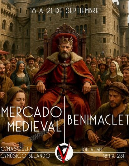 Cartel del Mercado Medieval de Benimaclet Cartel del Mercado Medieval de Benimaclet