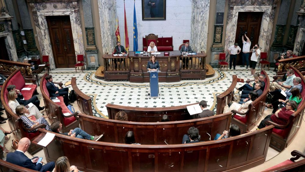 La alcaldesa de Valencia, María José Catalá, en el Debate sobre el estado de la ciudad La alcaldesa de Valencia, María José Catalá, en el Debate sobre el estado de la ciudad