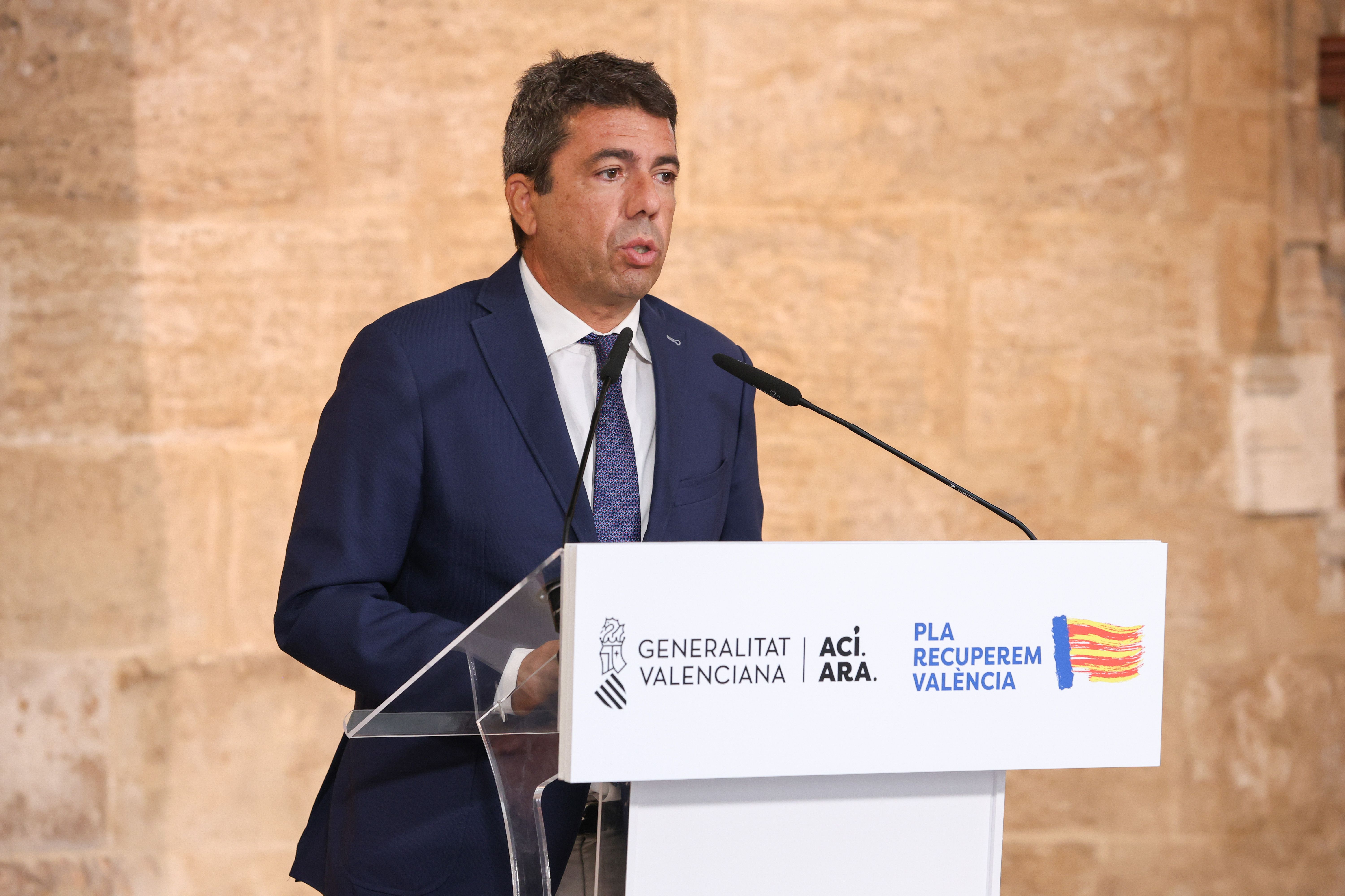 Carlos Mazón, president de la Generalitat Valenciana