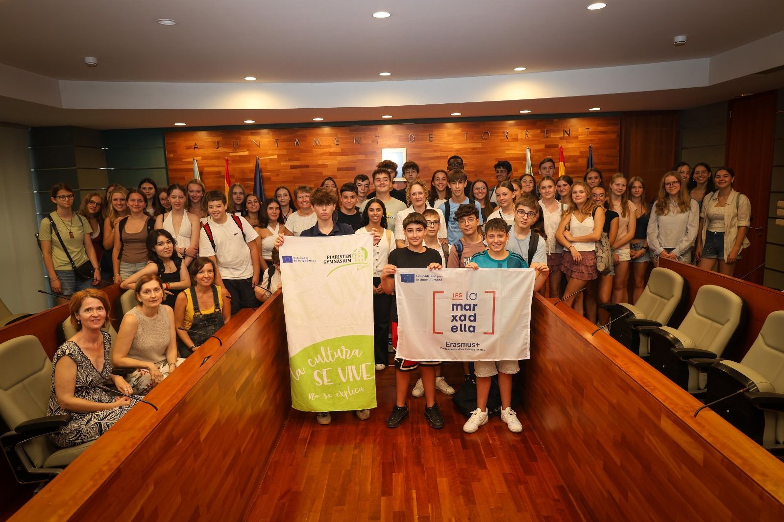 Alumnat d'ERASMUS en Torrent