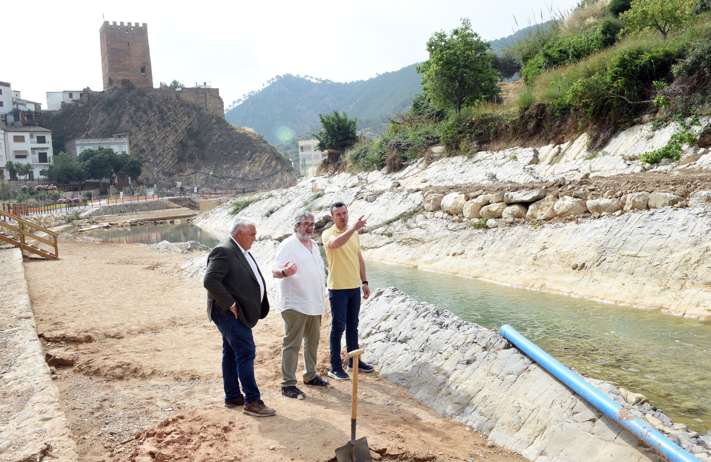 El president de la Diputació en Sot de Chera 