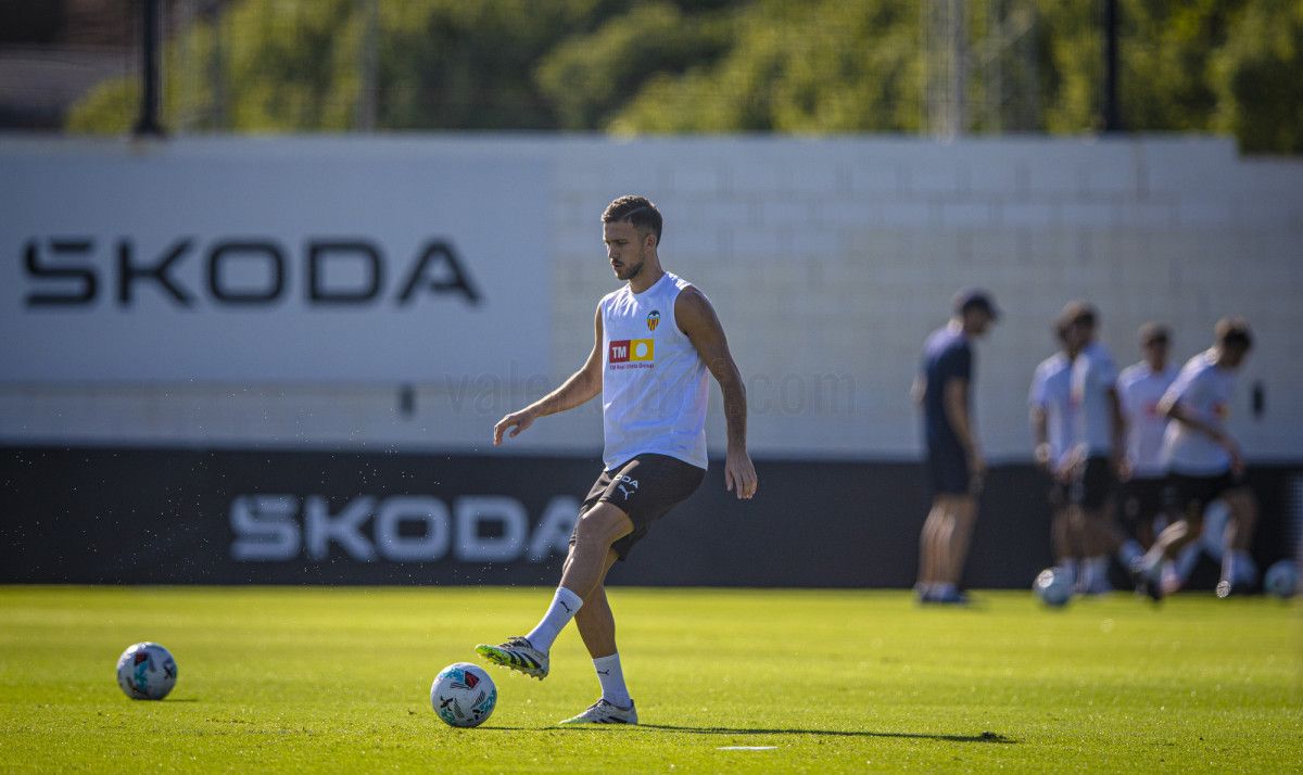 Entrenament del València CF (Foto Valencia CF)