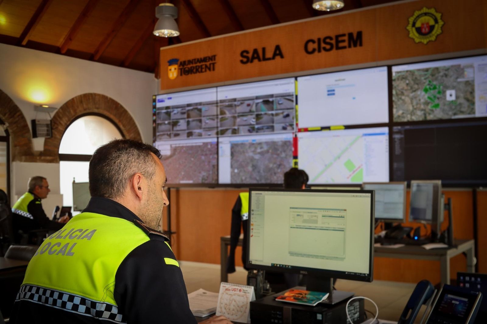 Sala CISEM de la Policia Local de Torrent