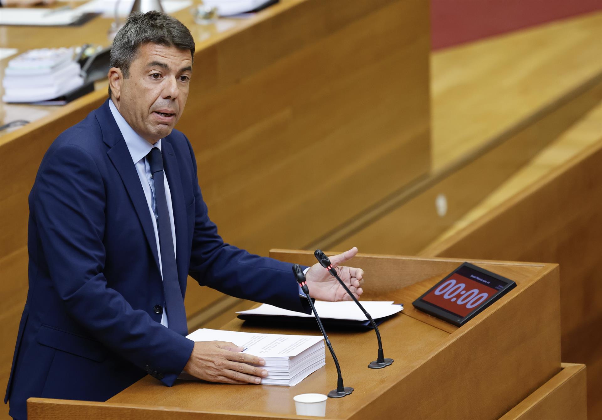 El president de la Generalitat, Carlos Mazón