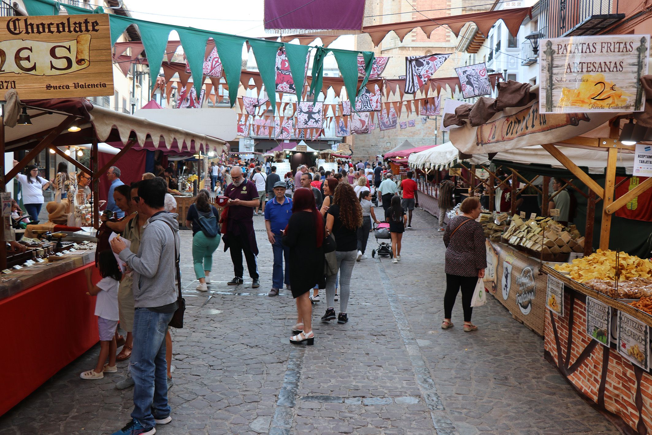 Un mercat medieval en València