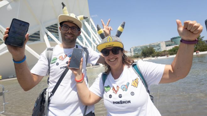 Participants de Pokémon Go City Safari 