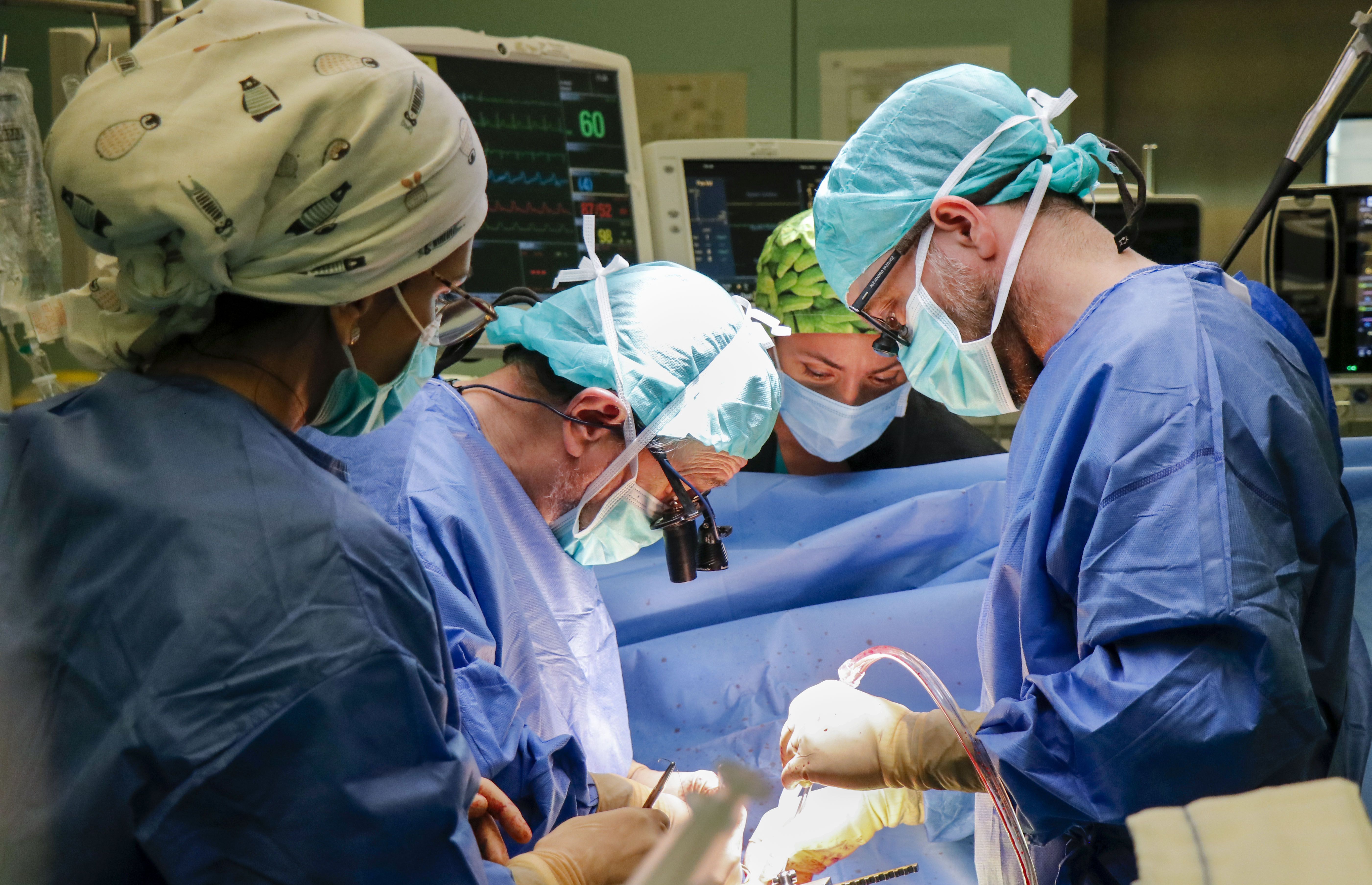 Operació de trasplantament cardíac