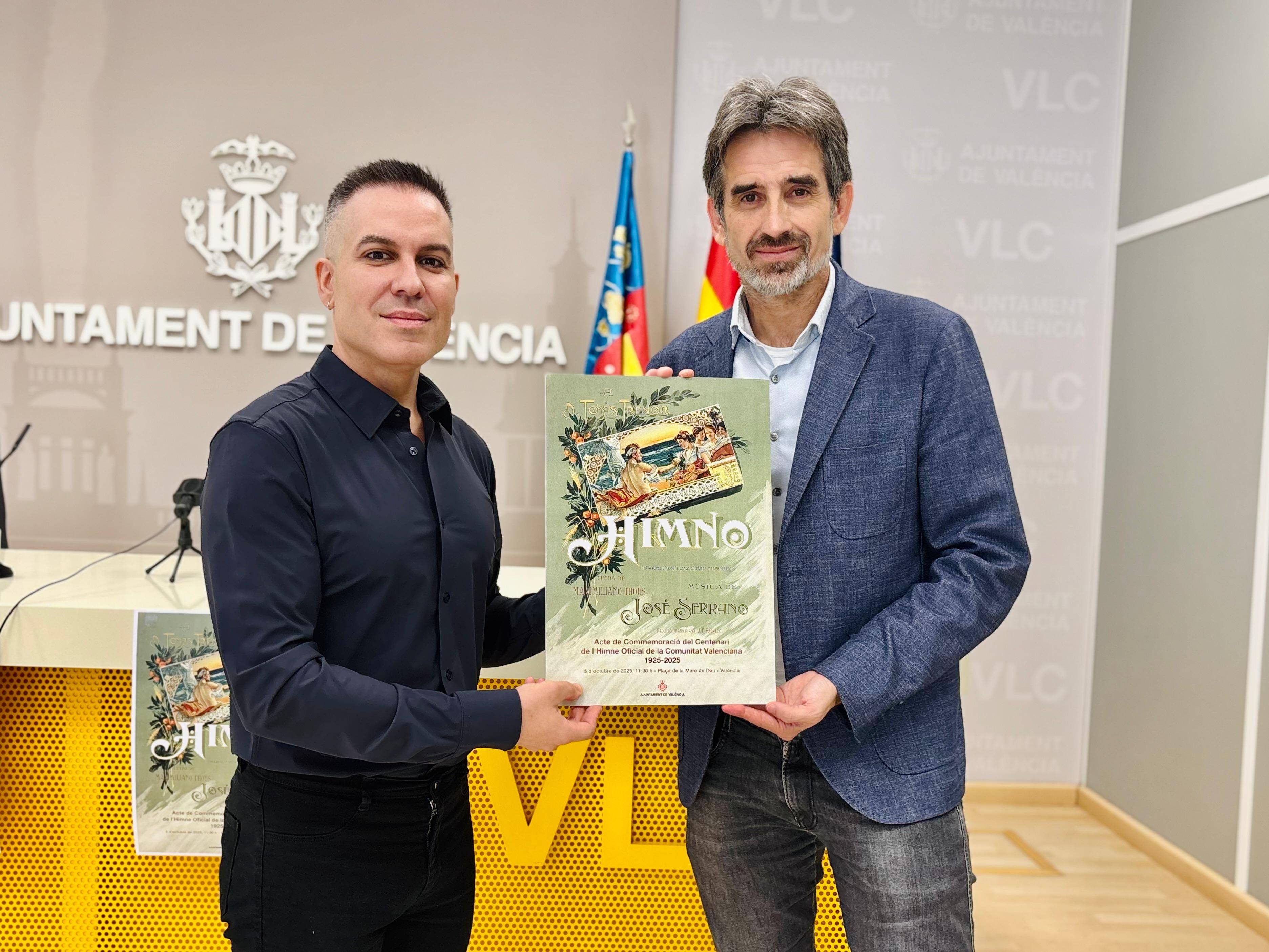 Presentación del centenario del Himno de la Comunitat Valenciana