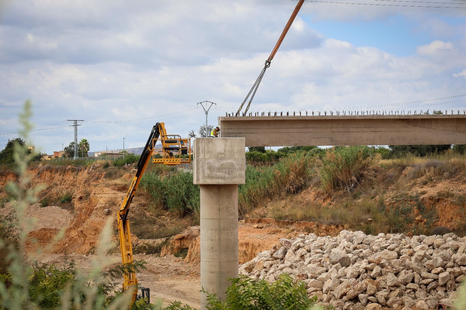 Nova passarel·la del CEIP Joan XXIII a Torrent