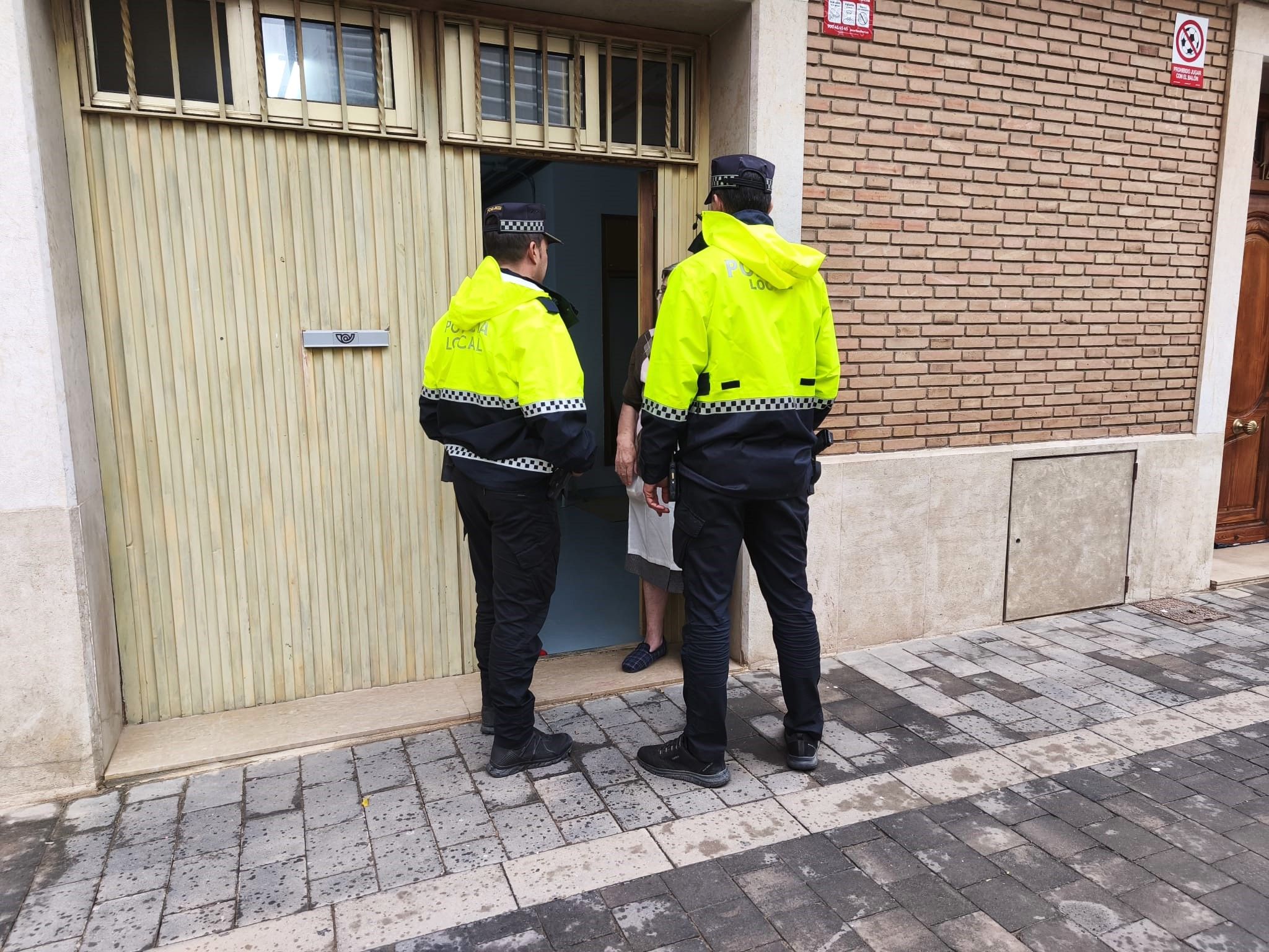 Atención ciudadana de la Policía Local en Paiporta