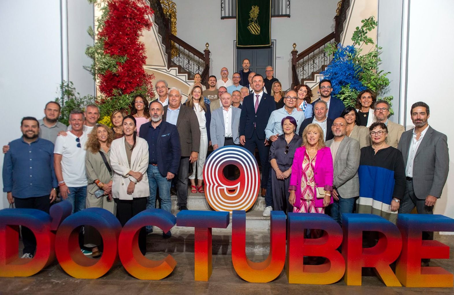 Presentación del 9 d'Octubre en la Diputación de Valencia