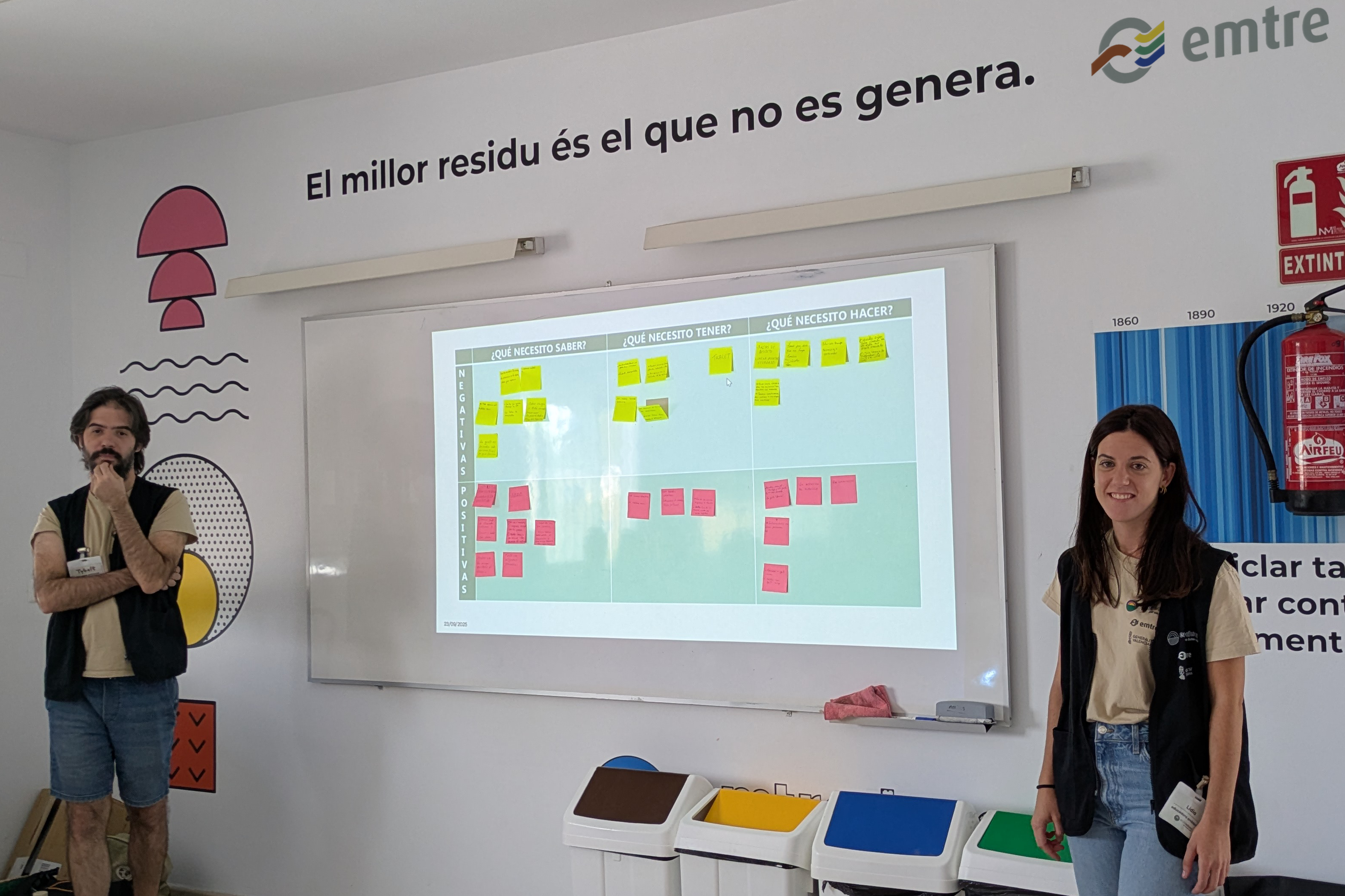 Formació de l'EMTRE.