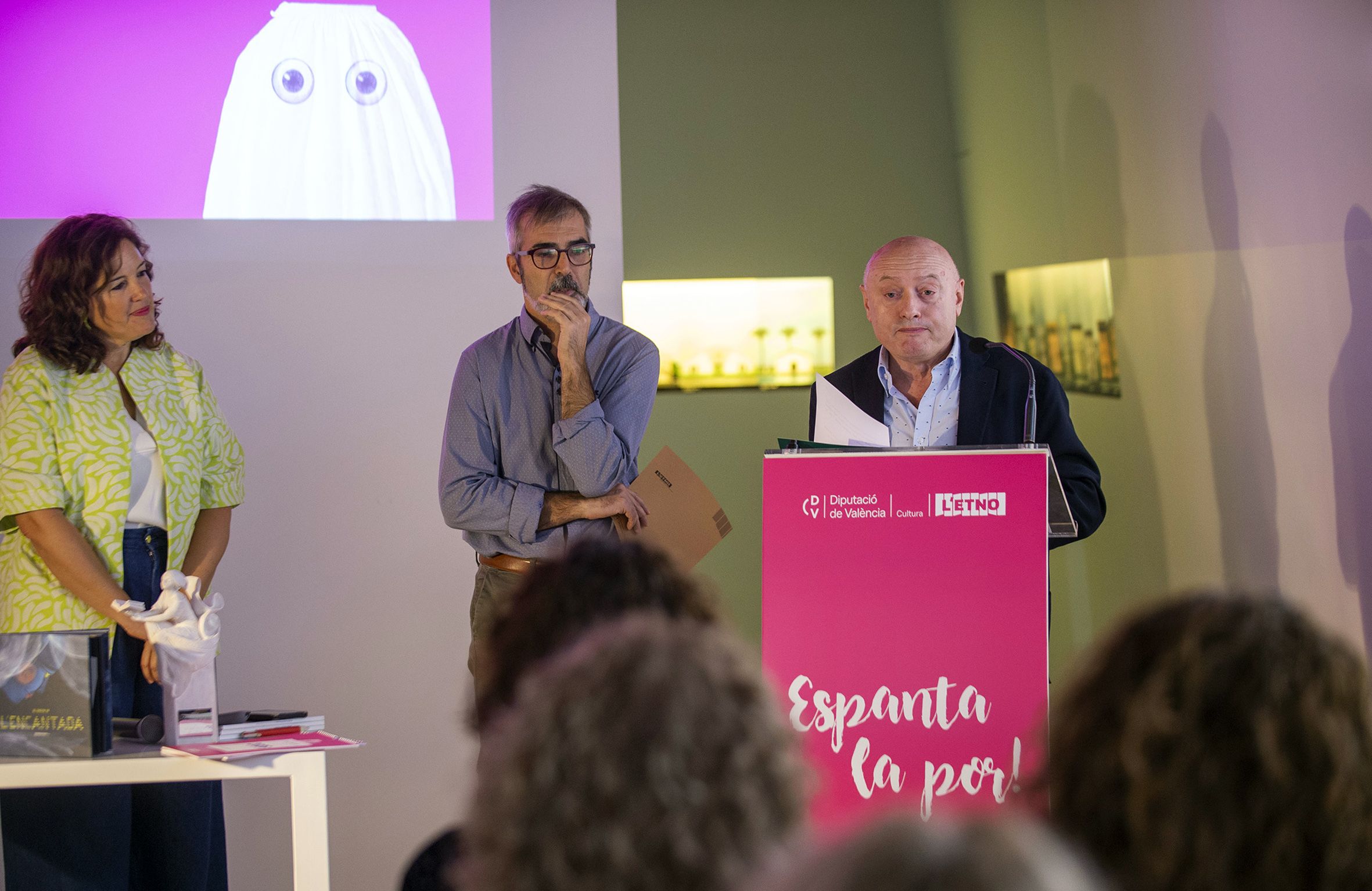 Presentación de la campaña 'Espanta la por'
