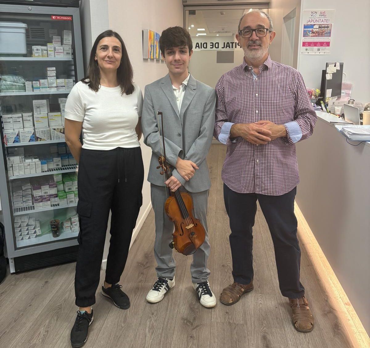 Conrado Carrascosa López i Music360 al Hospital Vithas Valencia 9 Octubre