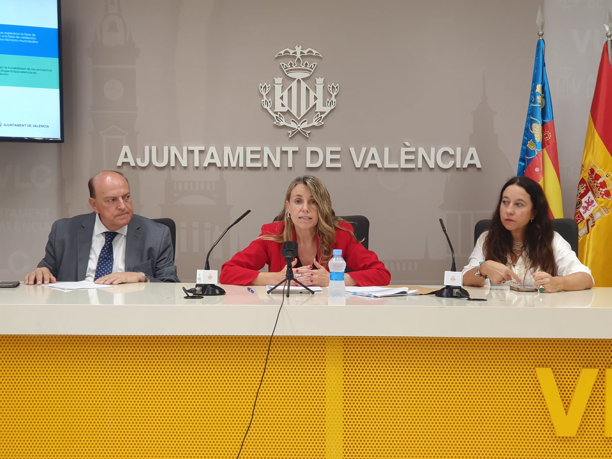 Roda de premsa sobre els Pressupostos participatius