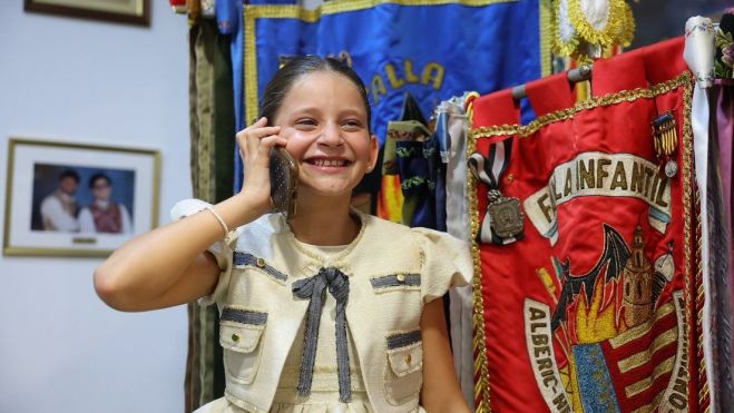 Marta Mercader, Fallera Mayor Infantil 2026/ Foto: Junta Central Fallera