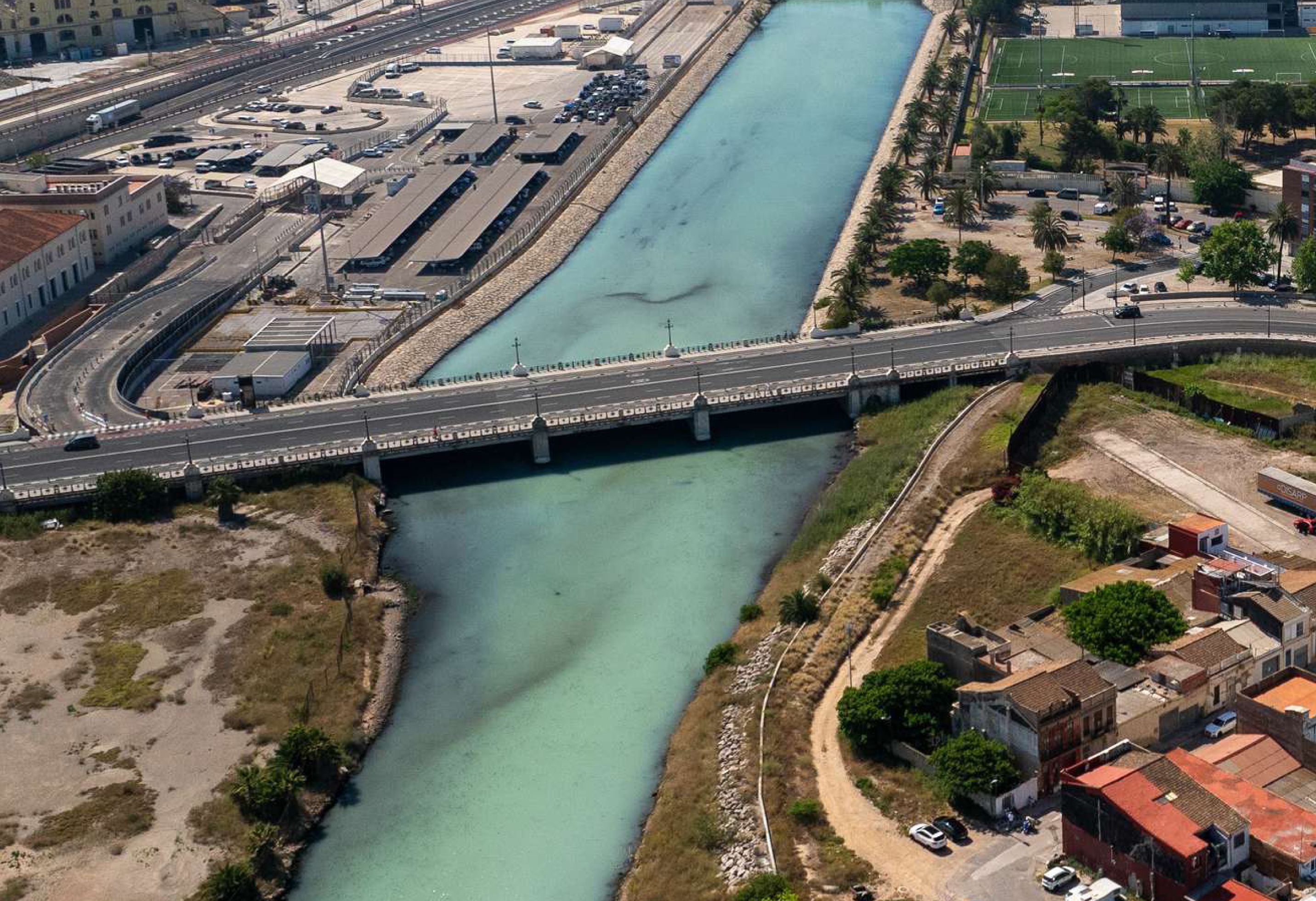 Camí ciclovianants Jardí Túria
