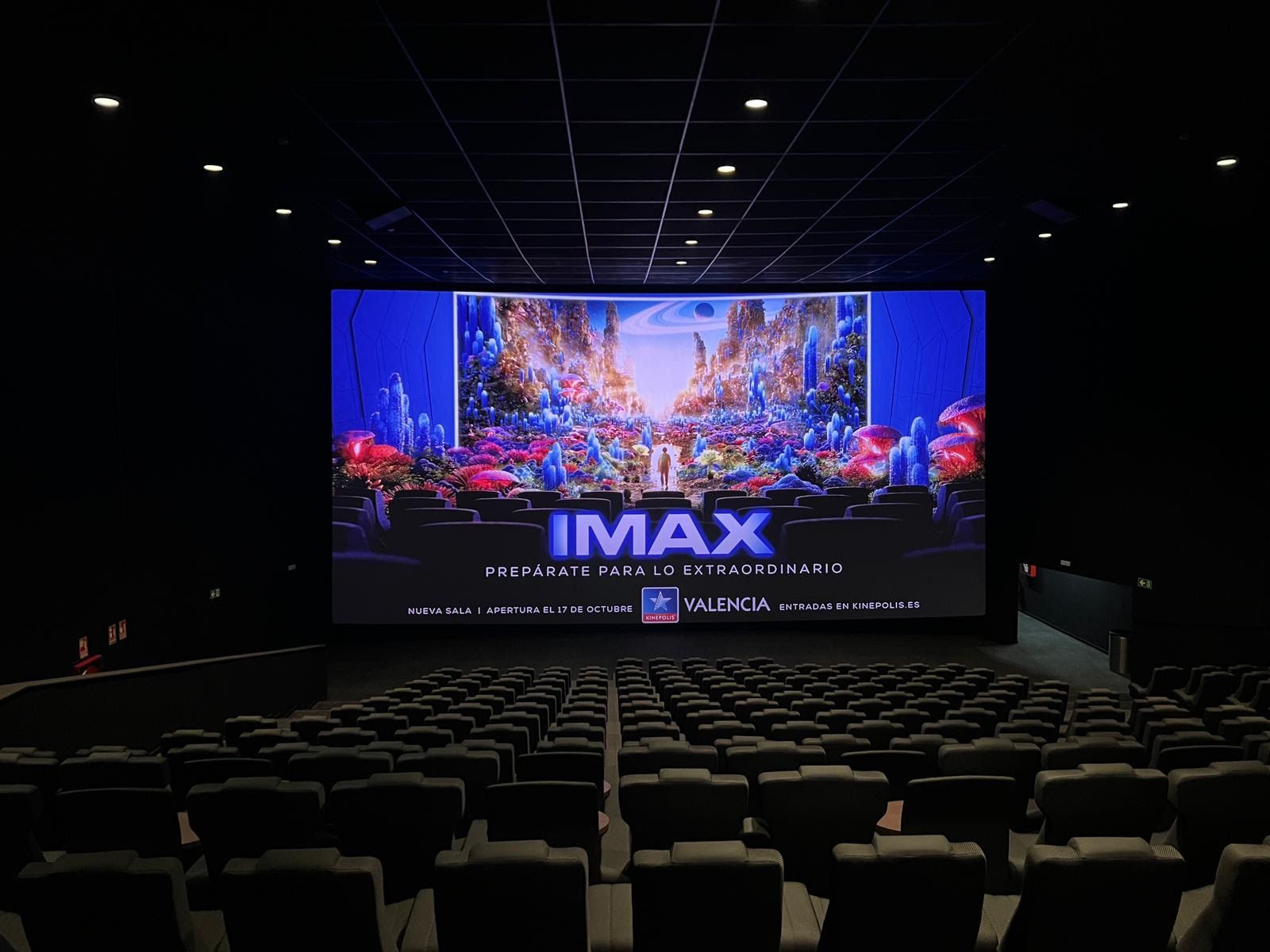 Nova sala IMAX® en Kinepolis Paterna