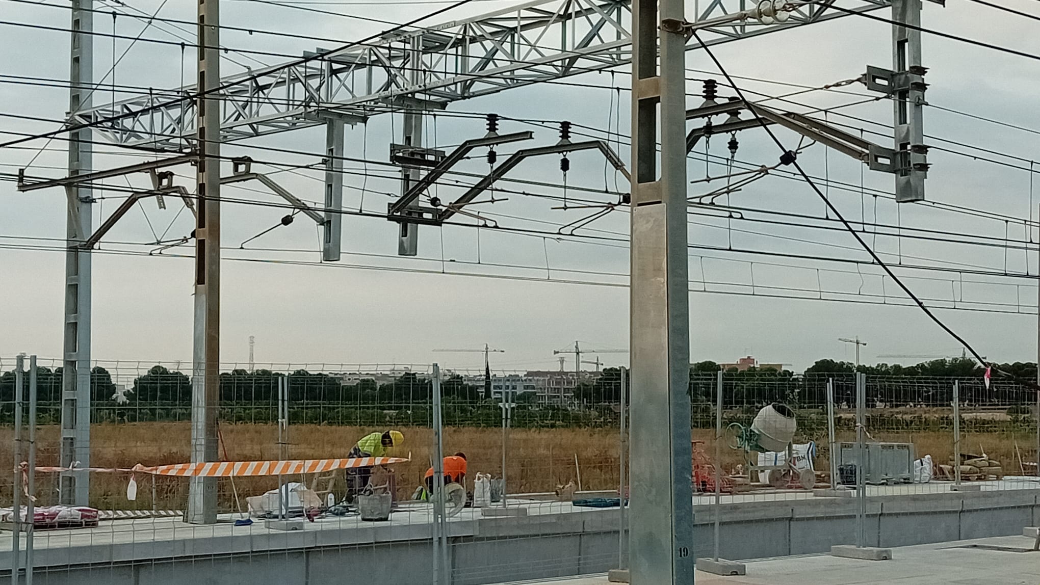 Imagen de una catenaria