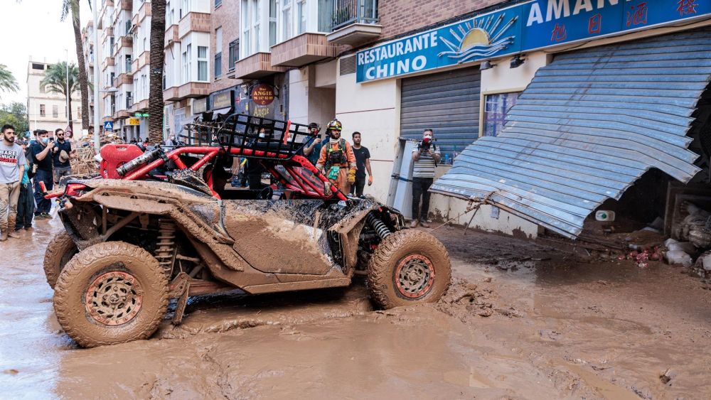 Un negoci afectat per la DANA - Foto: Europa Press