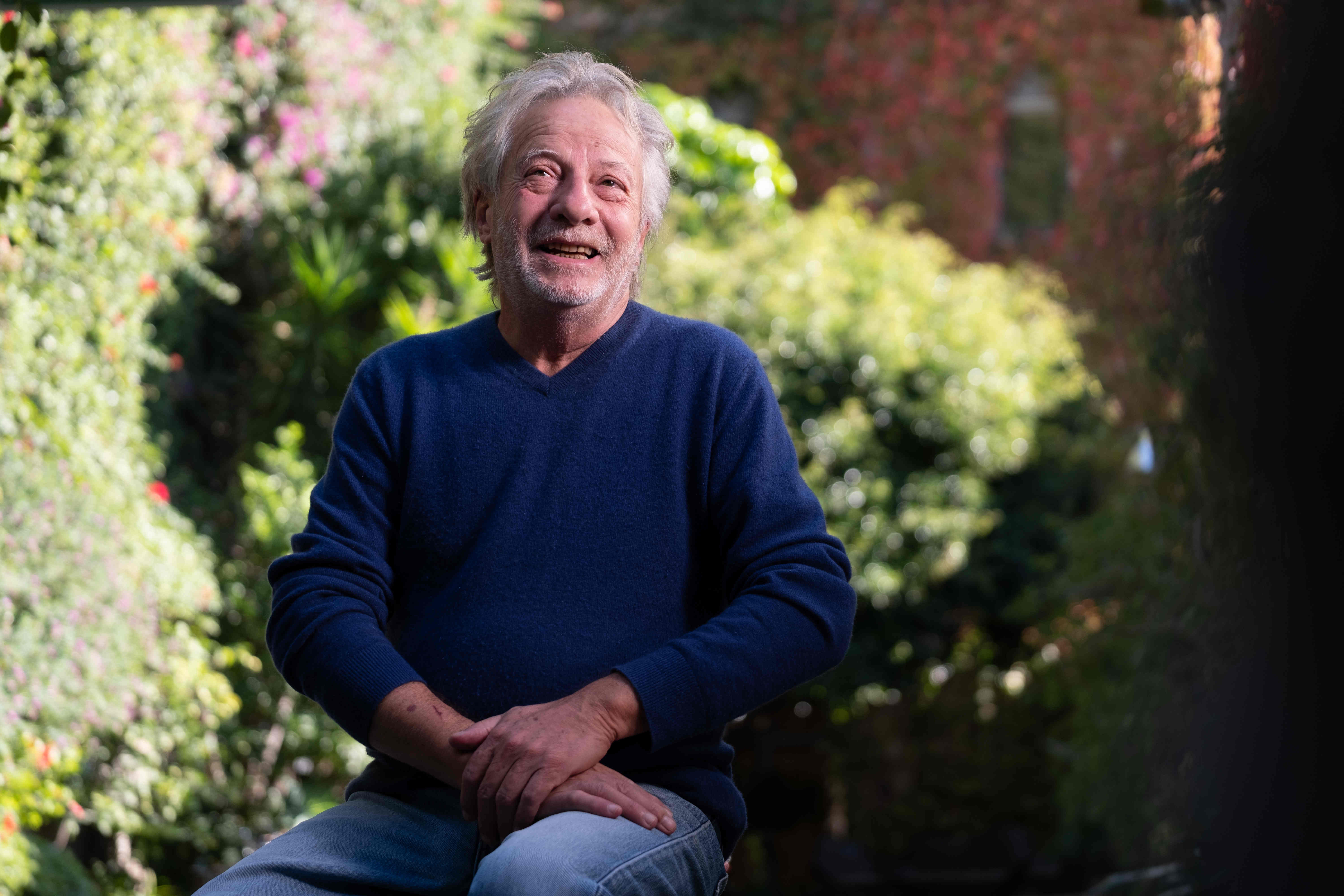 Mariscal en el rodatge de 'Mariscal. La alegría de vivir'