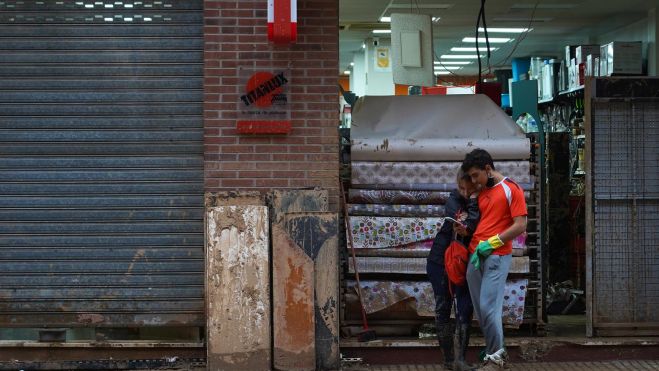 Un negoci afectat per la DANA - Foto: Europa Press Un negoci afectat per la DANA - Foto: Europa Press