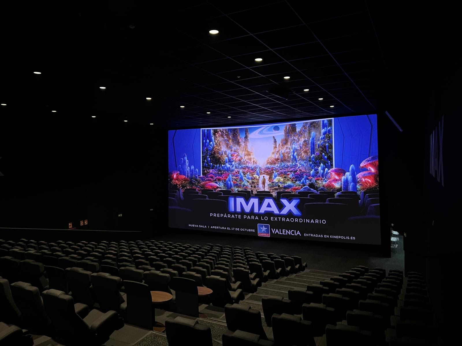 Nova sala IMAX® with Laser de Kinépolis Valencia