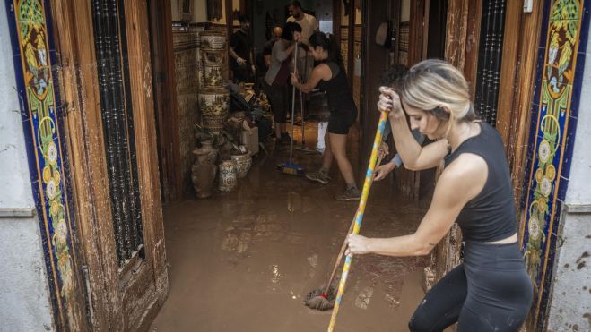 Una vivienda afectada por la DANA - Europa Press