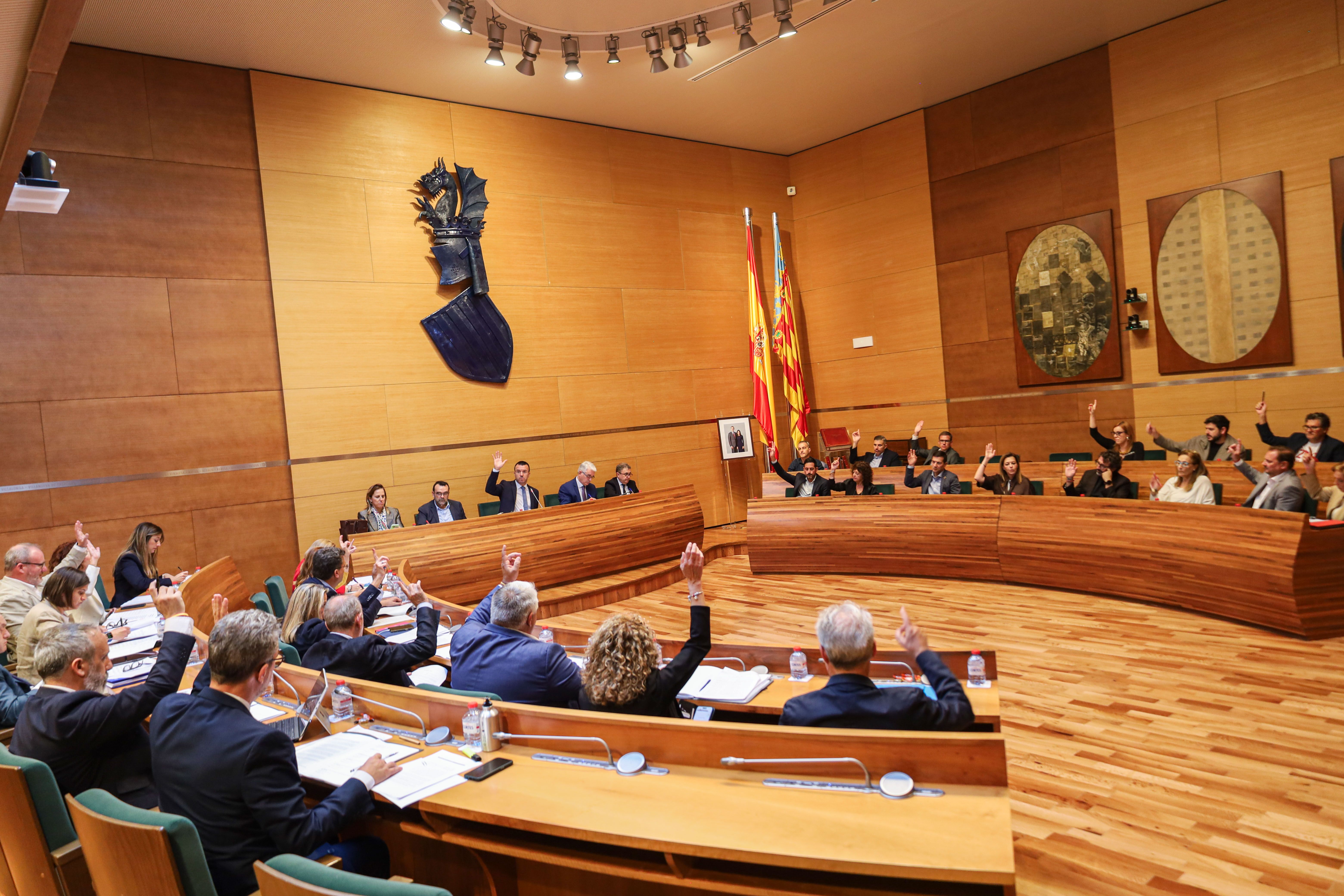 Ple d'octobre de la Diputació de València