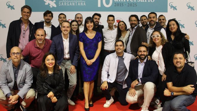 Familia Sargantana en el X Aniversario de Editorial Sargantana Familia Sargantana en el X Aniversario de Editorial Sargantana