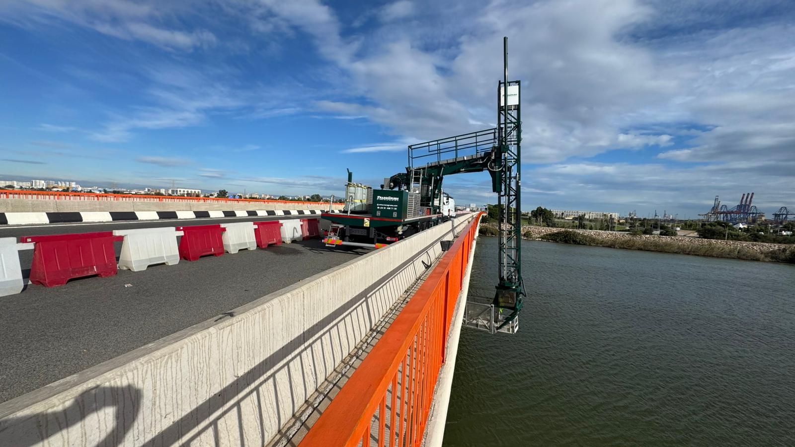 obres de restauració de les estructures de la CV-500
