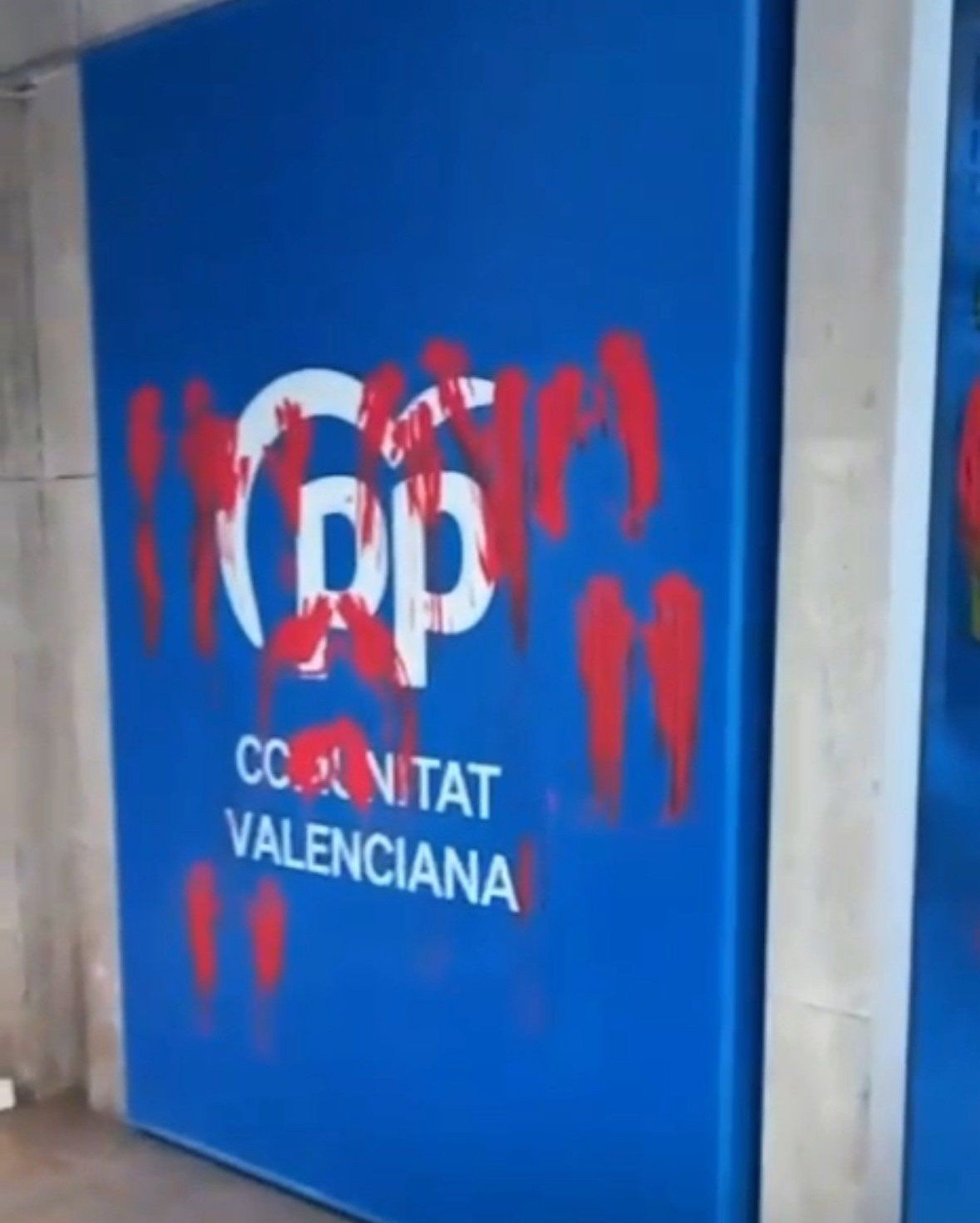 Seu del PP de València. Seu del PP de València.