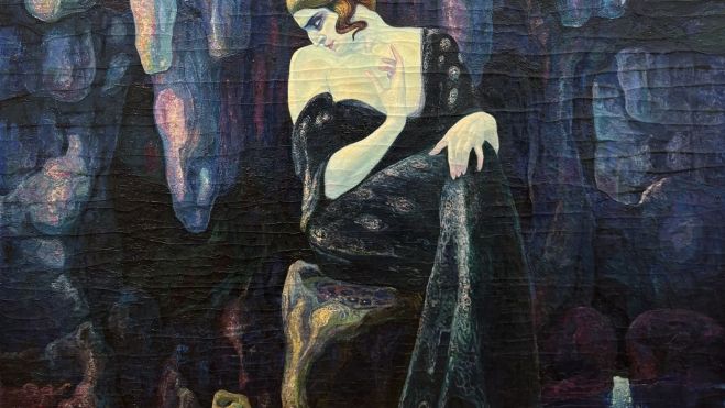 Quadre 'Dona de la cova' Quadre 'Dona de la cova'