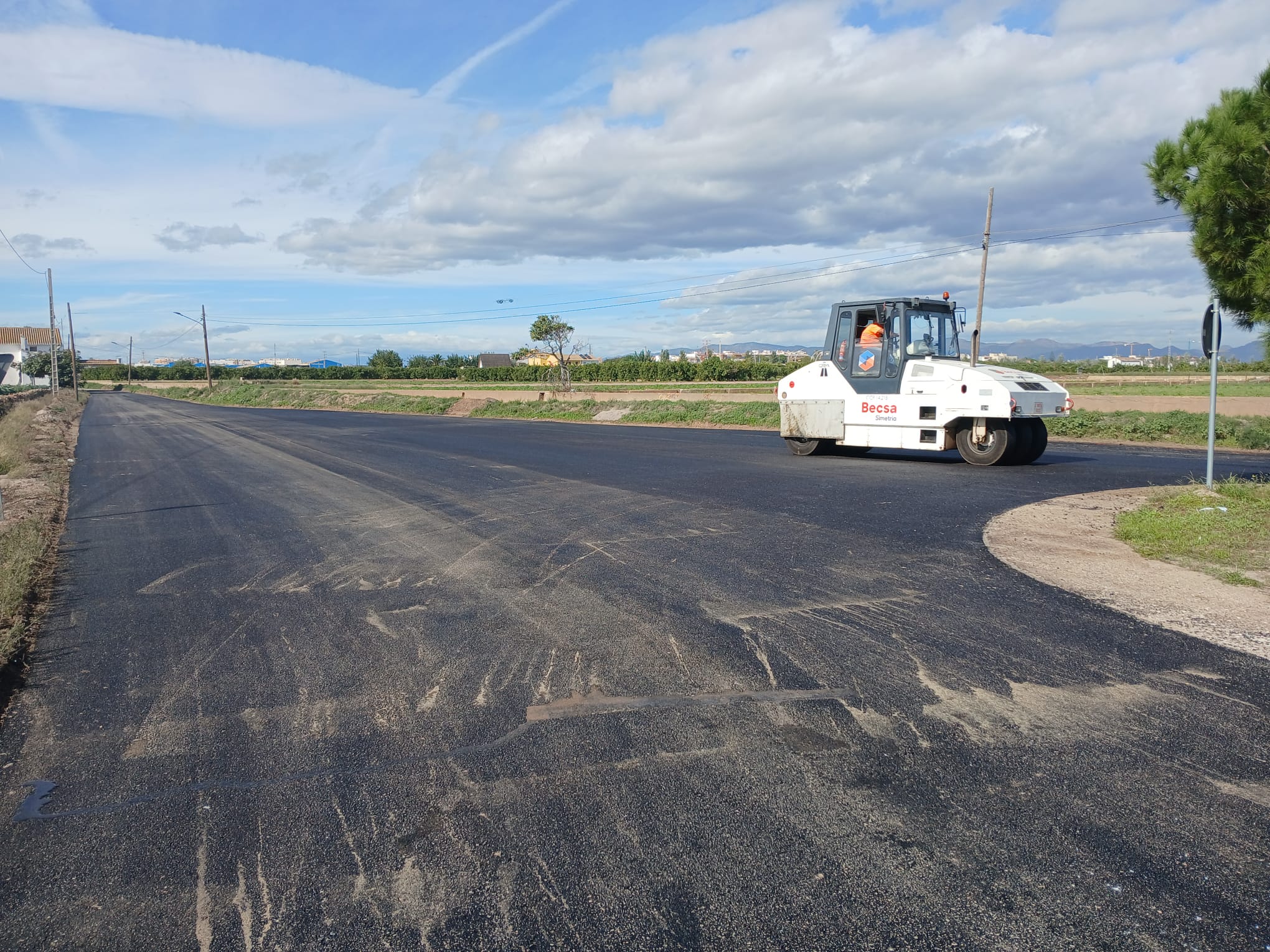 2025 10 28 Asfaltat Camí de la Mar Foios