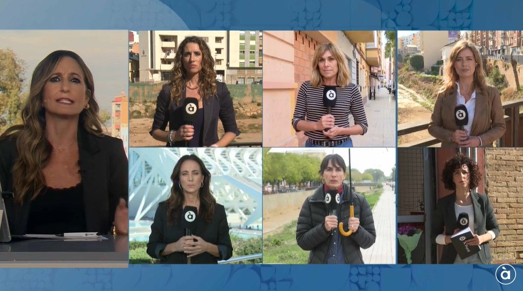 Fragment del programa especial per l'aniversari de la Dana a À Punt