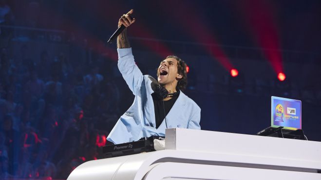 Oscar Martinez en LOS40 Music Awards Santander Oscar Martinez en LOS40 Music Awards Santander