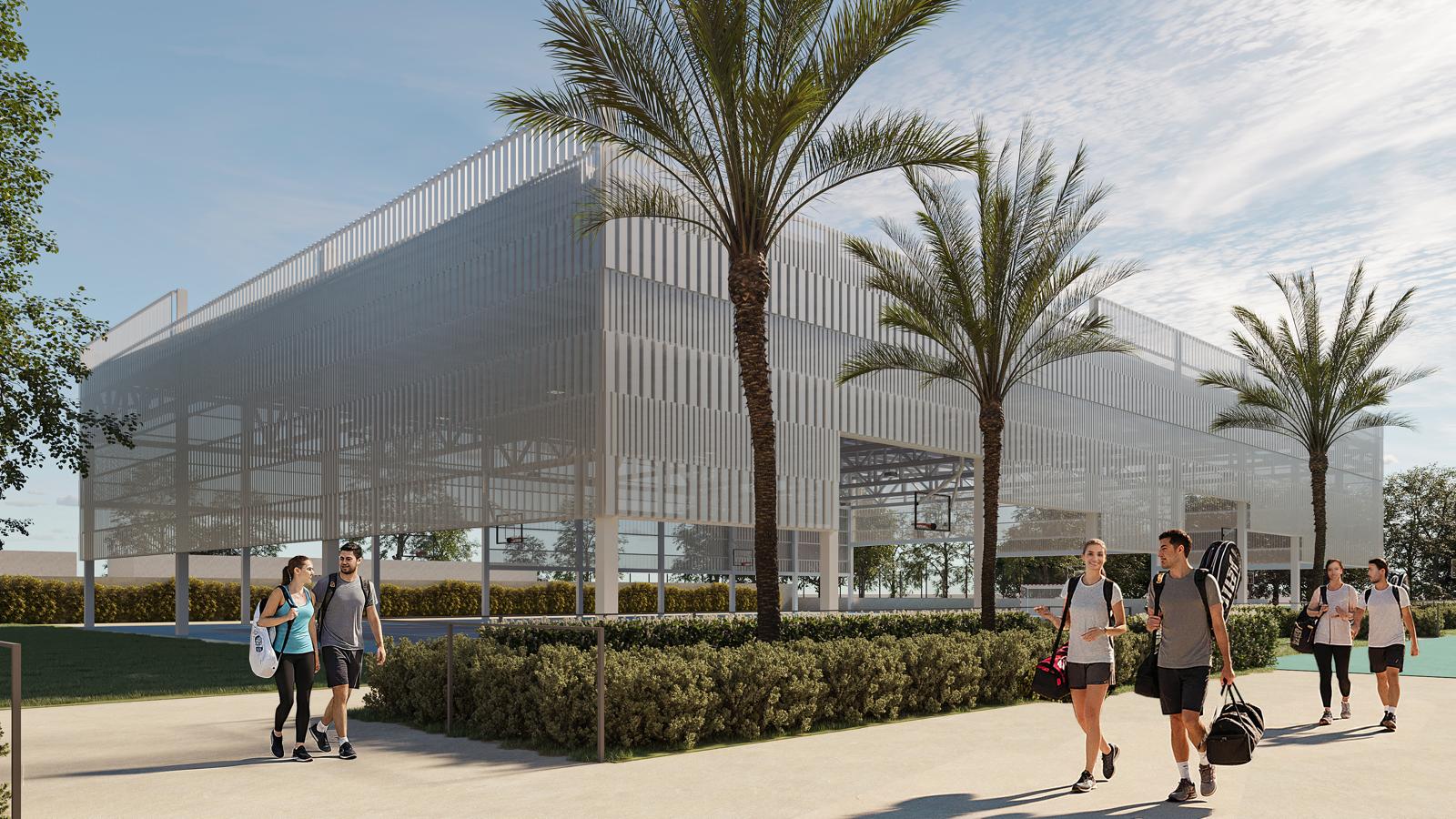 Futura pista cubierta en Picassent