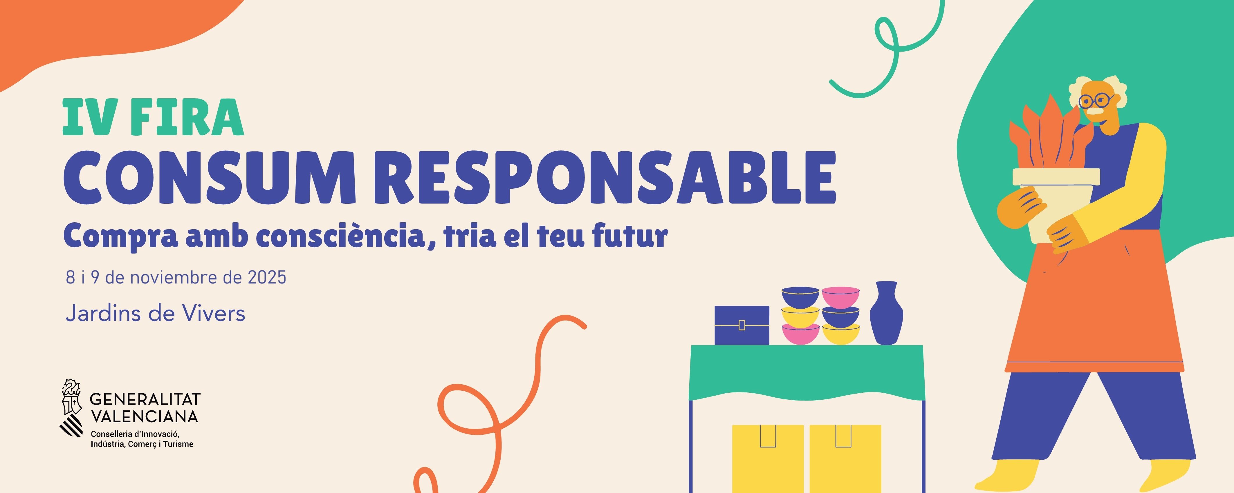Cartell de la IV Fira Consum Responsable