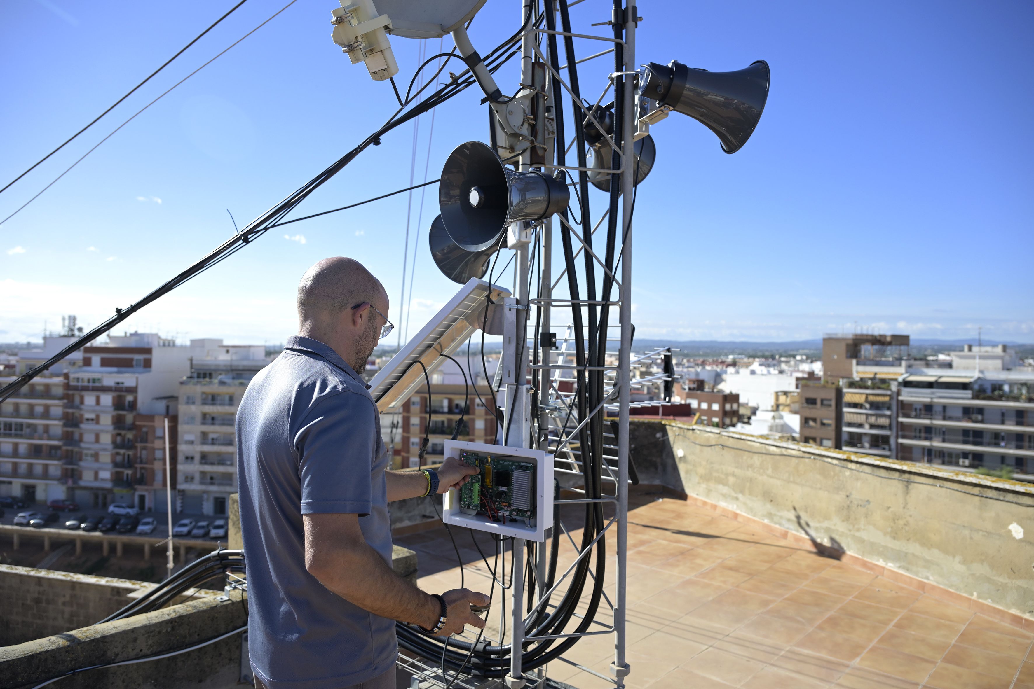 Nuevo sistema de megafonía del Ayuntamiento de Paiporta