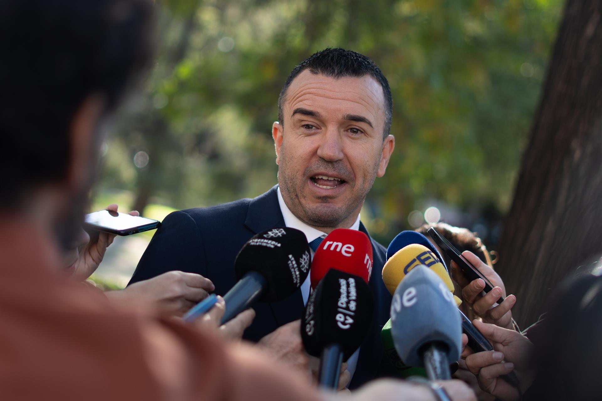 El president de la Diputació, Vicent Mompó El president de la Diputació, Vicent Mompó