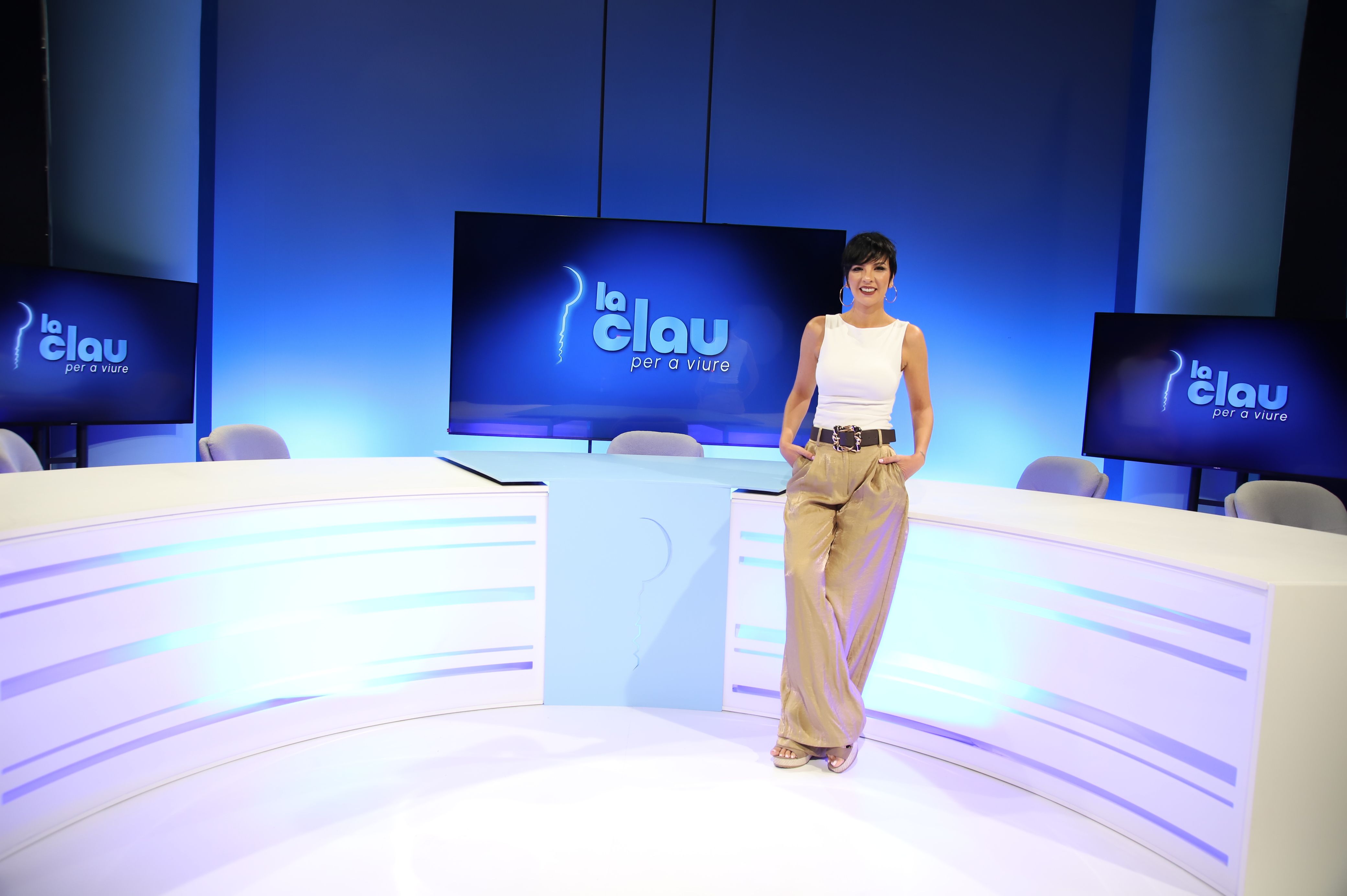 María Domínguez, presentadora de 'La clau per a viure'