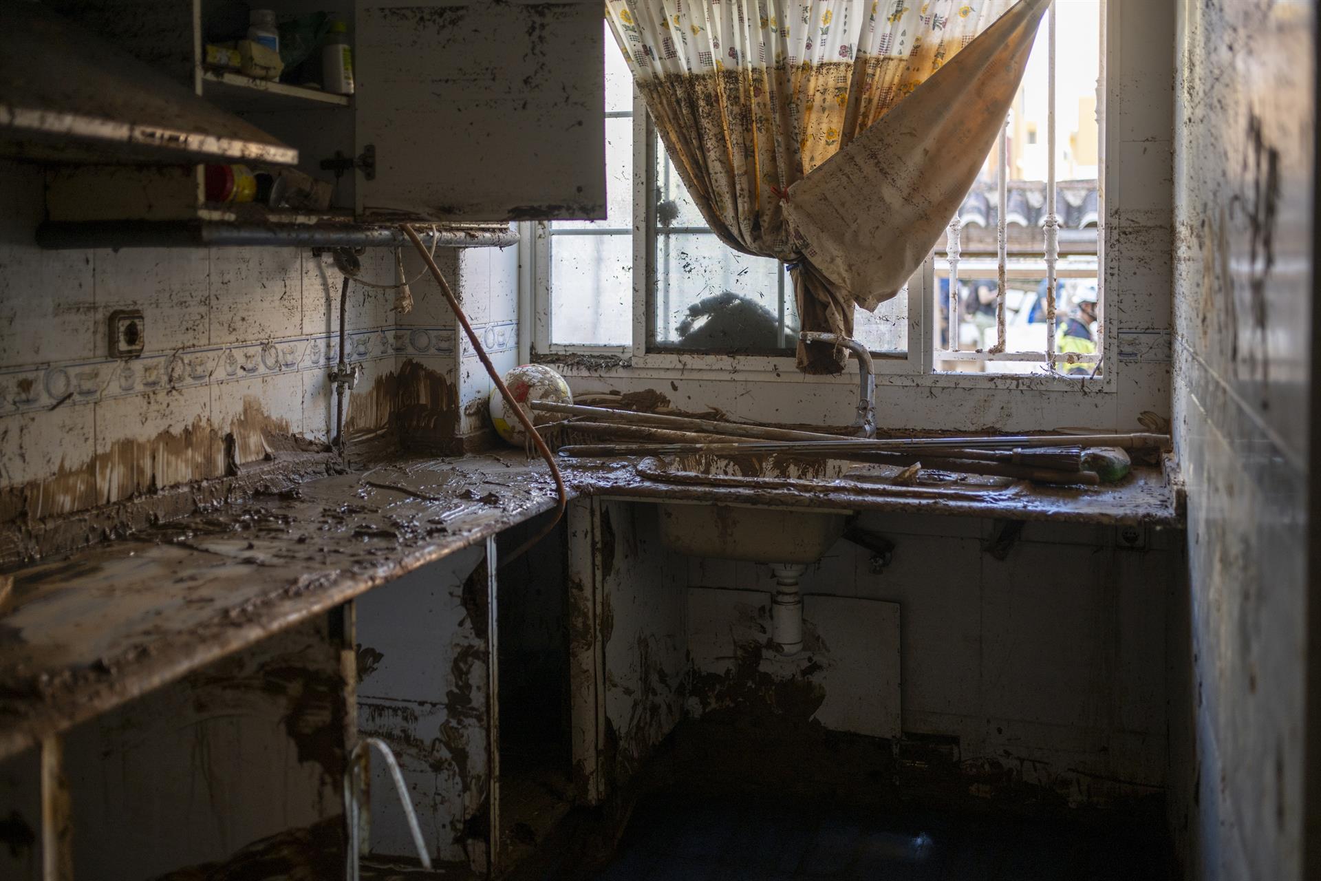 Una vivienda afectada por la DANA - Foto: Europa Press