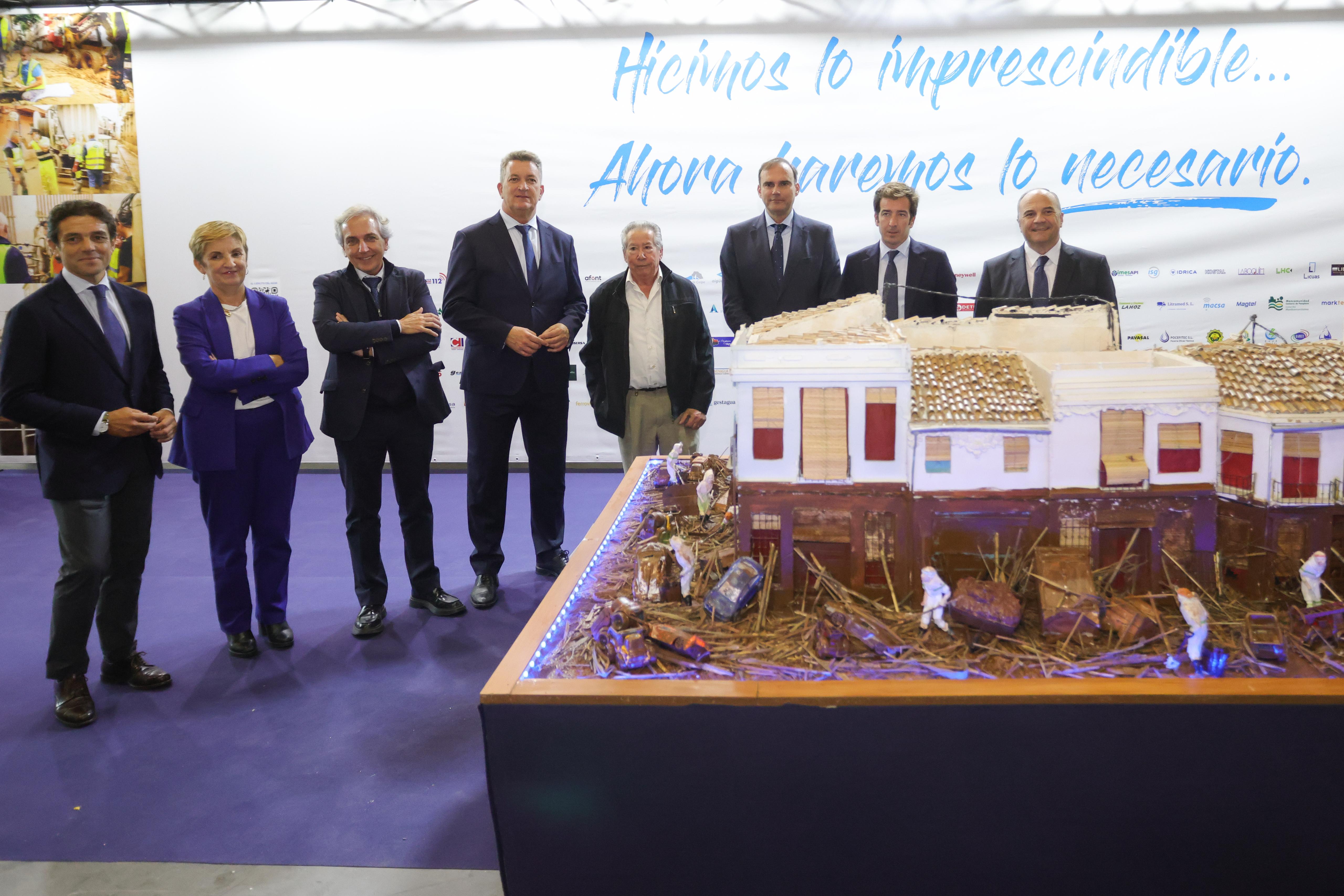 El vicepresident segon per a la Recuperació, Medi Ambient, Infraestructures i Territori, Vicente Martínez Mus en la Fira València